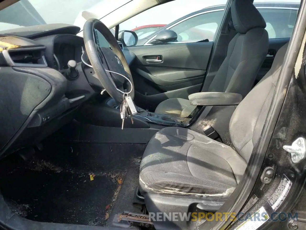 7 Photograph of a damaged car 5YFEPMAE9MP225872 TOYOTA COROLLA 2021