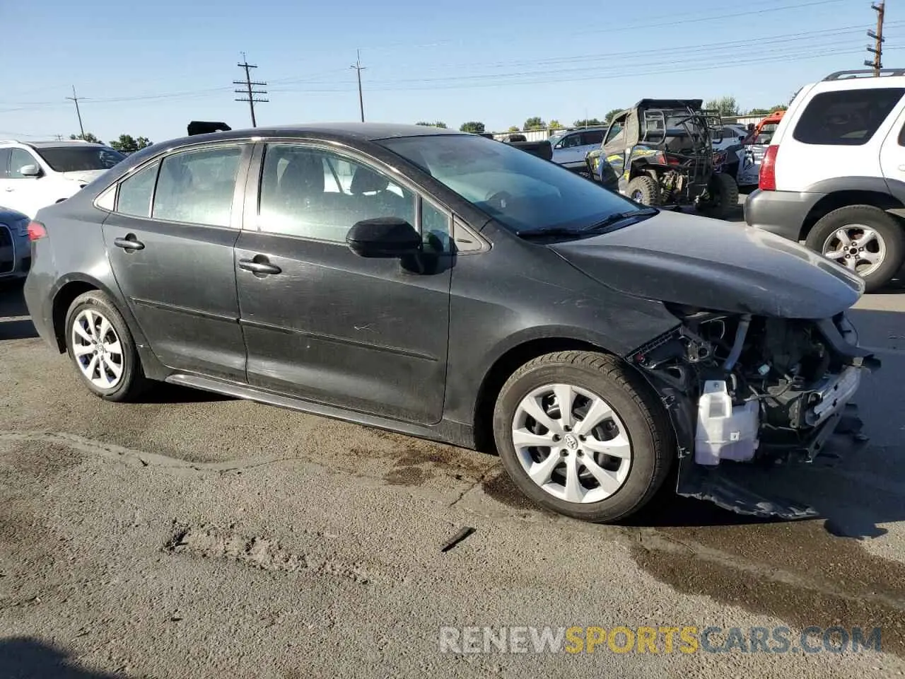 4 Photograph of a damaged car 5YFEPMAE9MP227086 TOYOTA COROLLA 2021