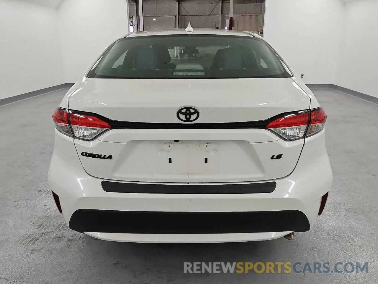 6 Photograph of a damaged car 5YFEPMAE9MP229999 TOYOTA COROLLA 2021