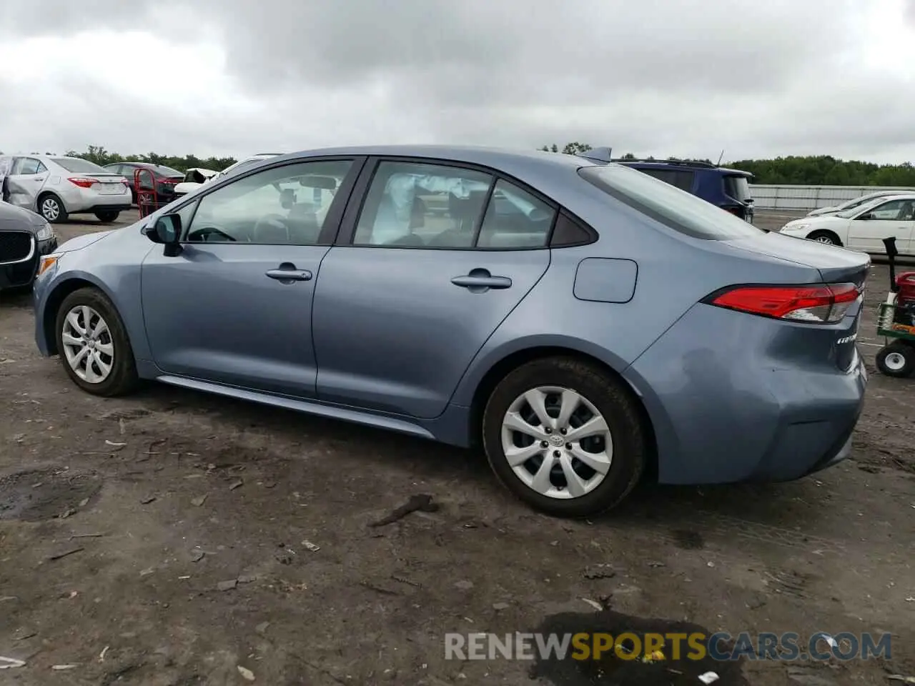 2 Photograph of a damaged car 5YFEPMAE9MP230957 TOYOTA COROLLA 2021