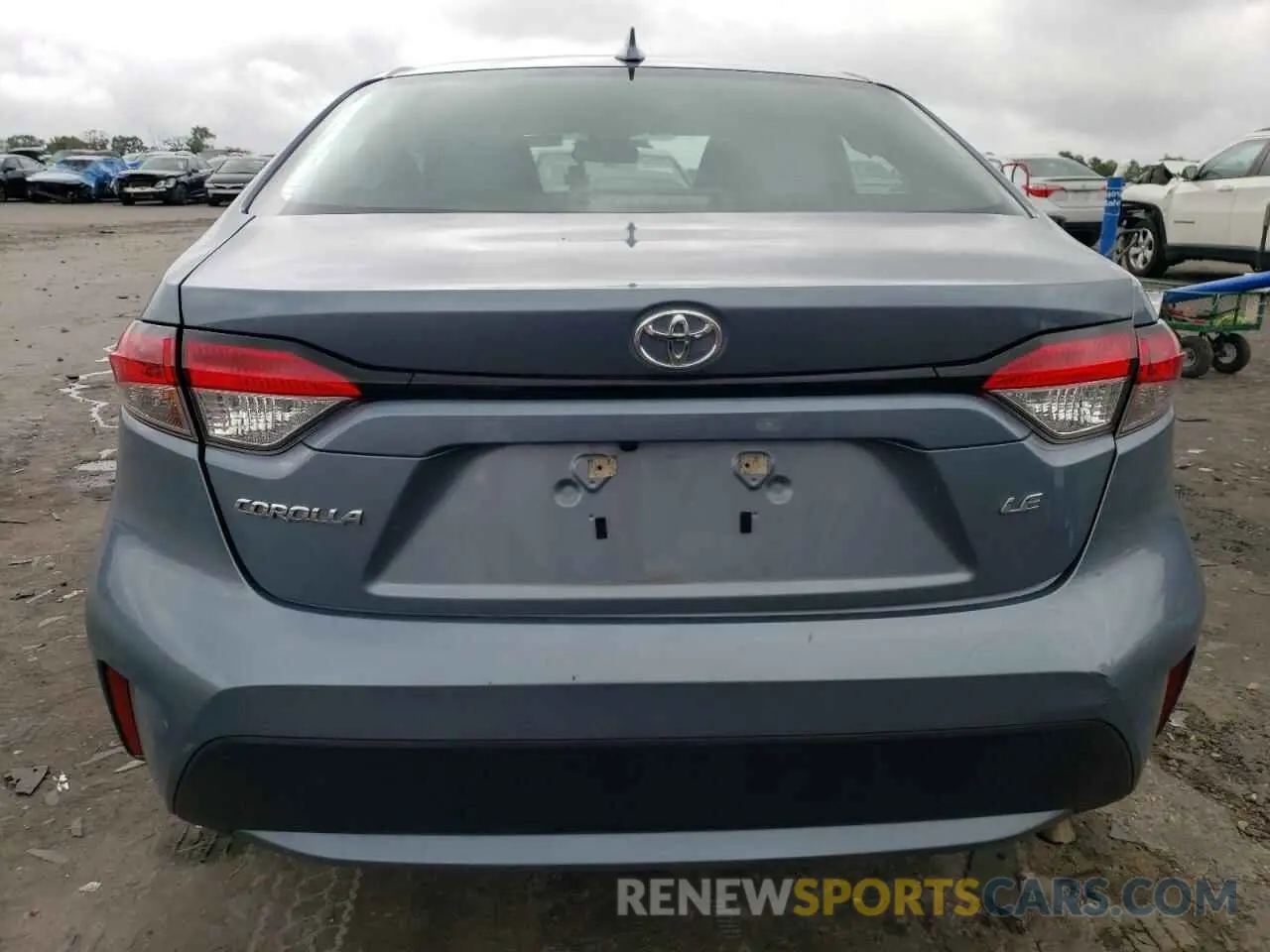 6 Photograph of a damaged car 5YFEPMAE9MP230957 TOYOTA COROLLA 2021