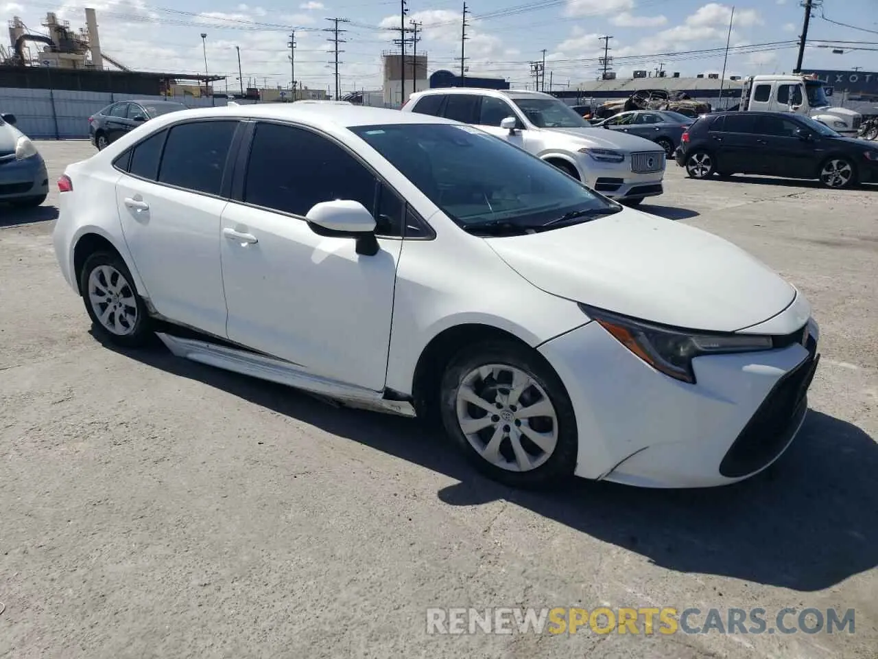 4 Photograph of a damaged car 5YFEPMAE9MP234605 TOYOTA COROLLA 2021