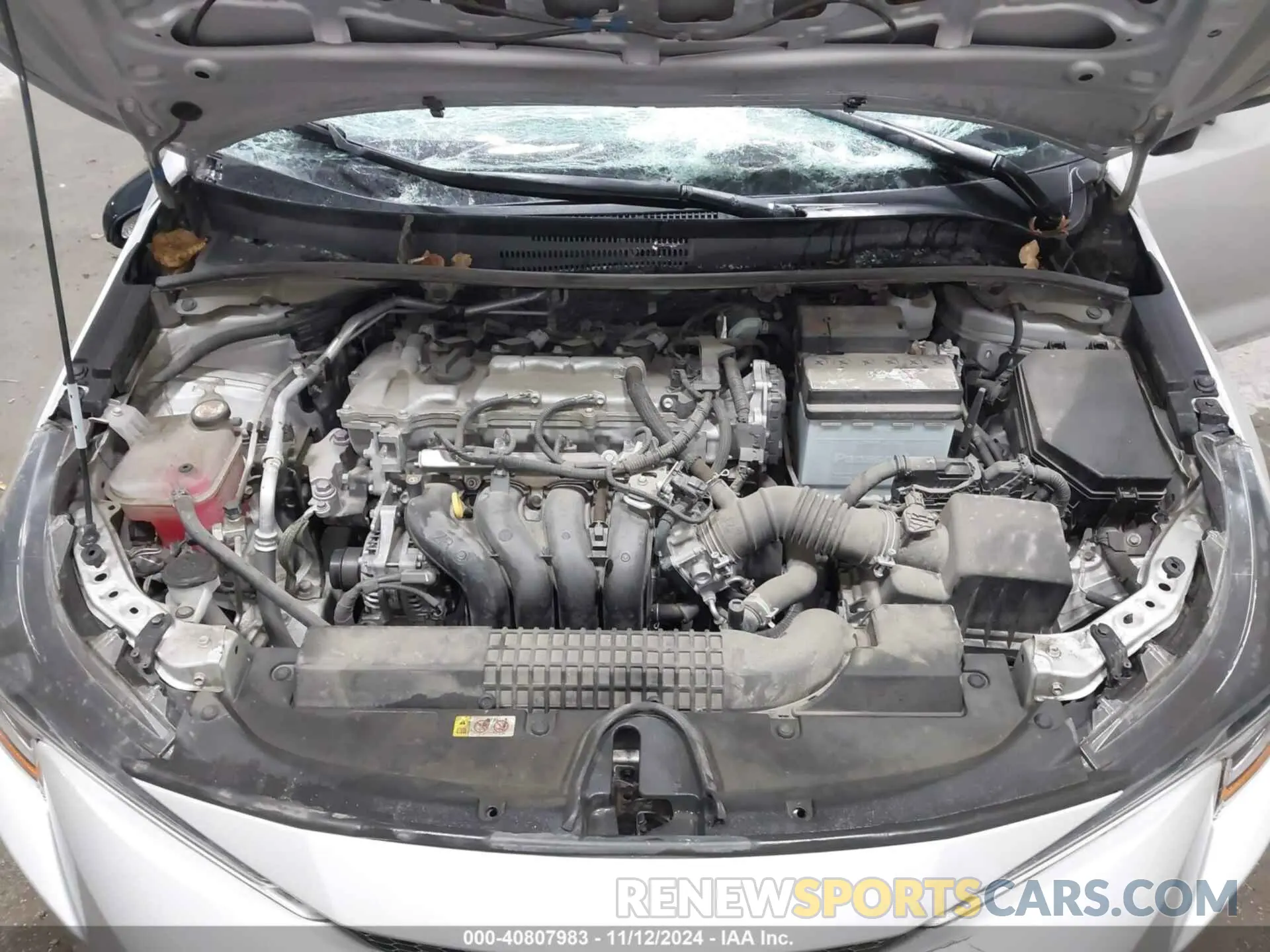 10 Photograph of a damaged car 5YFEPMAE9MP239268 TOYOTA COROLLA 2021