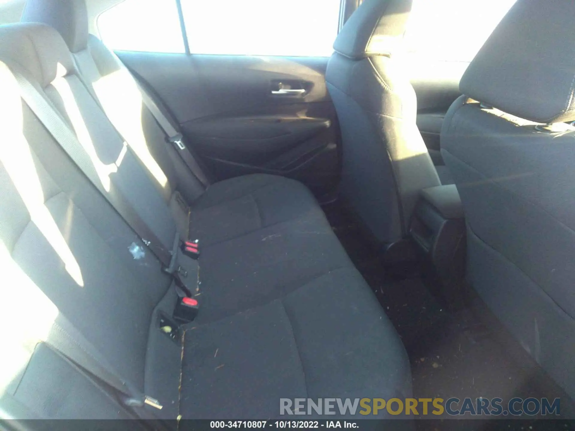 8 Photograph of a damaged car 5YFEPMAE9MP243112 TOYOTA COROLLA 2021