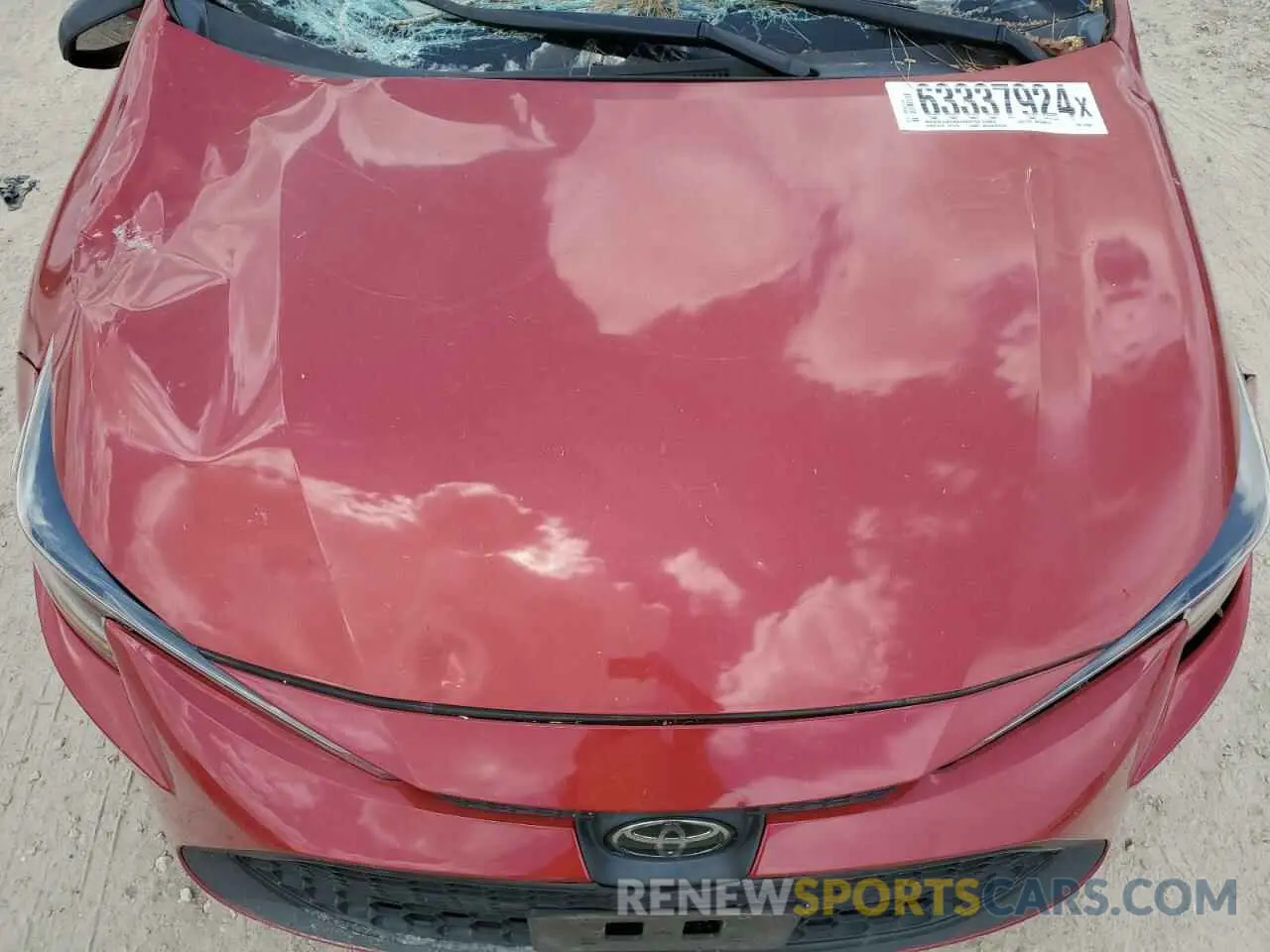 11 Photograph of a damaged car 5YFEPMAE9MP248584 TOYOTA COROLLA 2021
