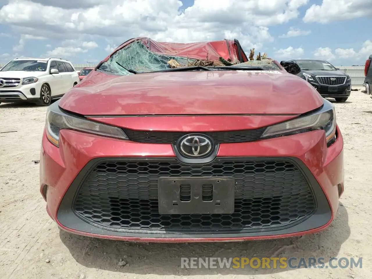 5 Photograph of a damaged car 5YFEPMAE9MP248584 TOYOTA COROLLA 2021