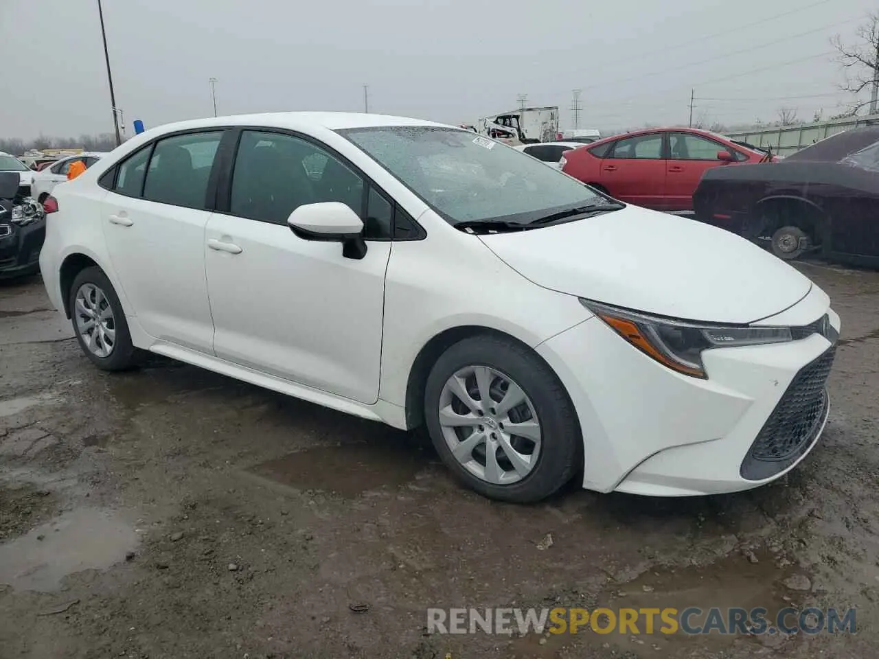 4 Photograph of a damaged car 5YFEPMAE9MP248746 TOYOTA COROLLA 2021