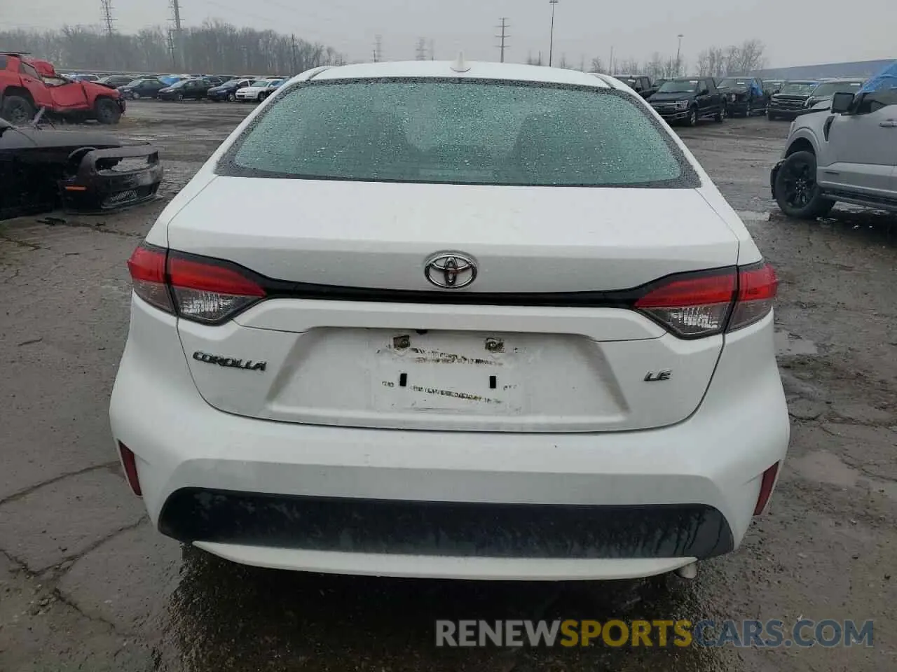 6 Photograph of a damaged car 5YFEPMAE9MP248746 TOYOTA COROLLA 2021