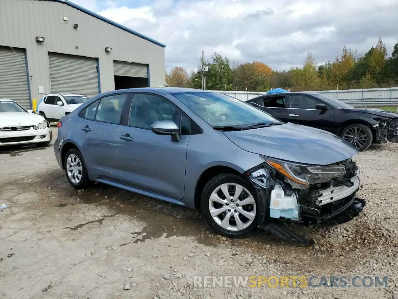 4 Photograph of a damaged car 5YFEPMAE9MP249699 TOYOTA COROLLA 2021