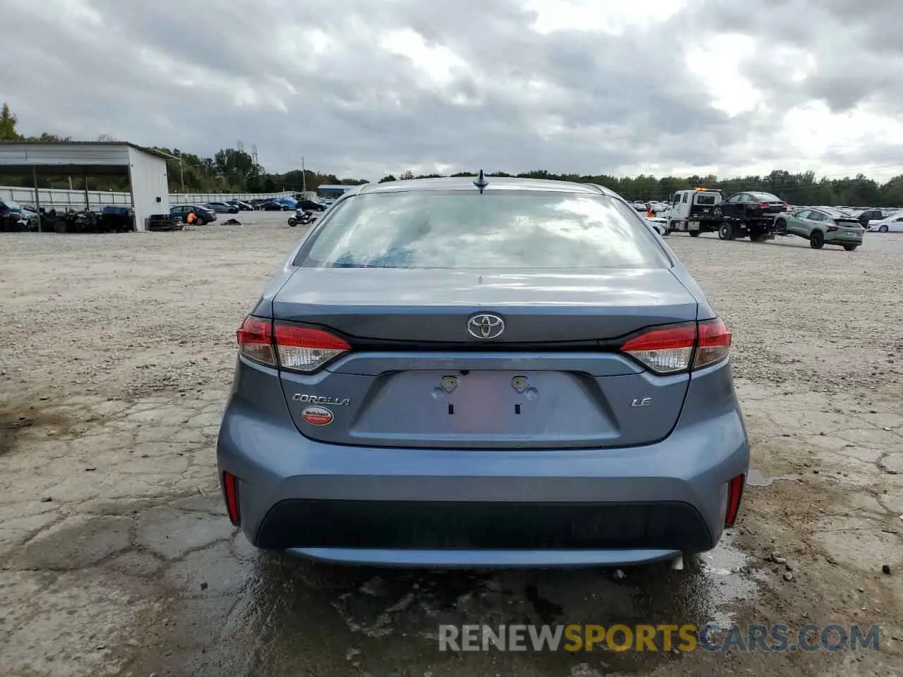 6 Photograph of a damaged car 5YFEPMAE9MP249699 TOYOTA COROLLA 2021