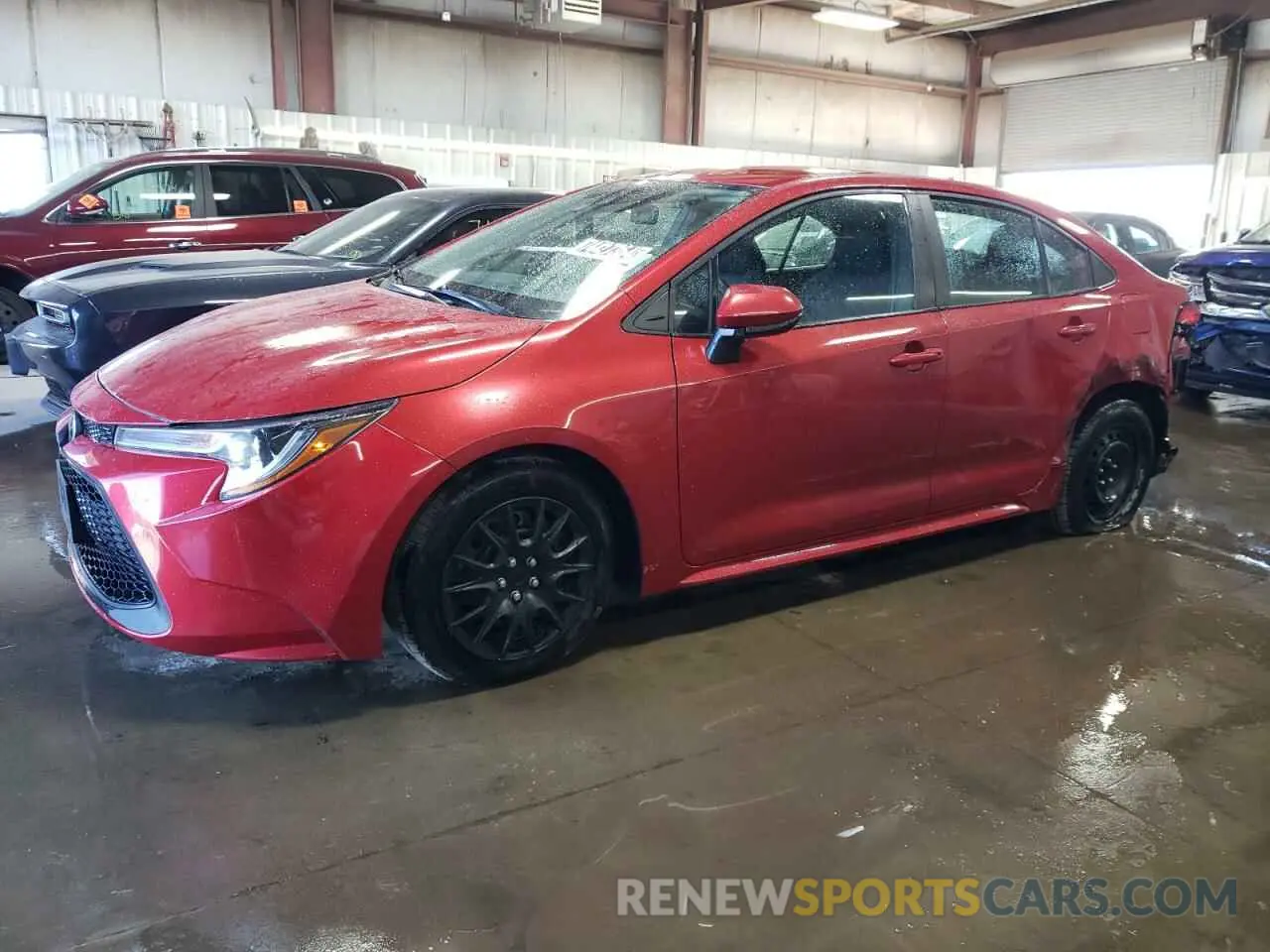 1 Photograph of a damaged car 5YFEPMAE9MP253624 TOYOTA COROLLA 2021