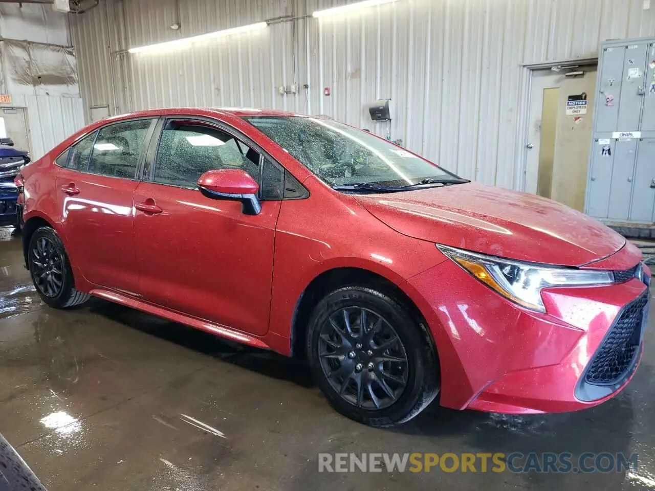 4 Photograph of a damaged car 5YFEPMAE9MP253624 TOYOTA COROLLA 2021