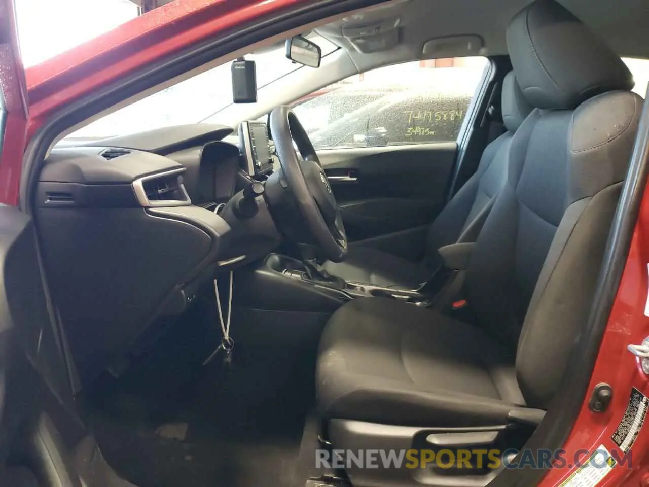 7 Photograph of a damaged car 5YFEPMAE9MP253624 TOYOTA COROLLA 2021