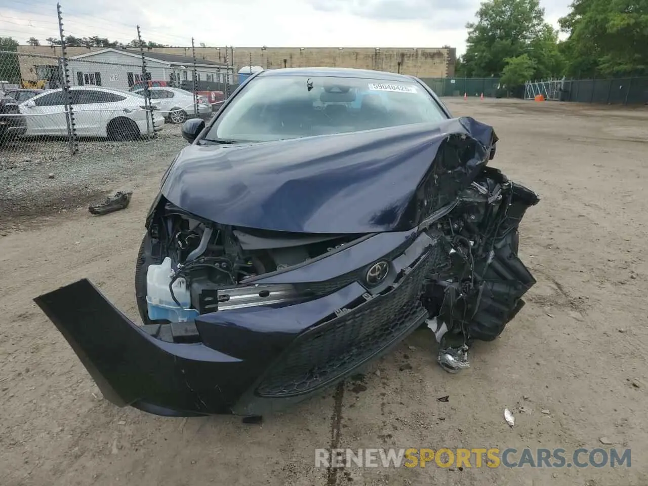 5 Photograph of a damaged car 5YFEPMAE9MP255714 TOYOTA COROLLA 2021