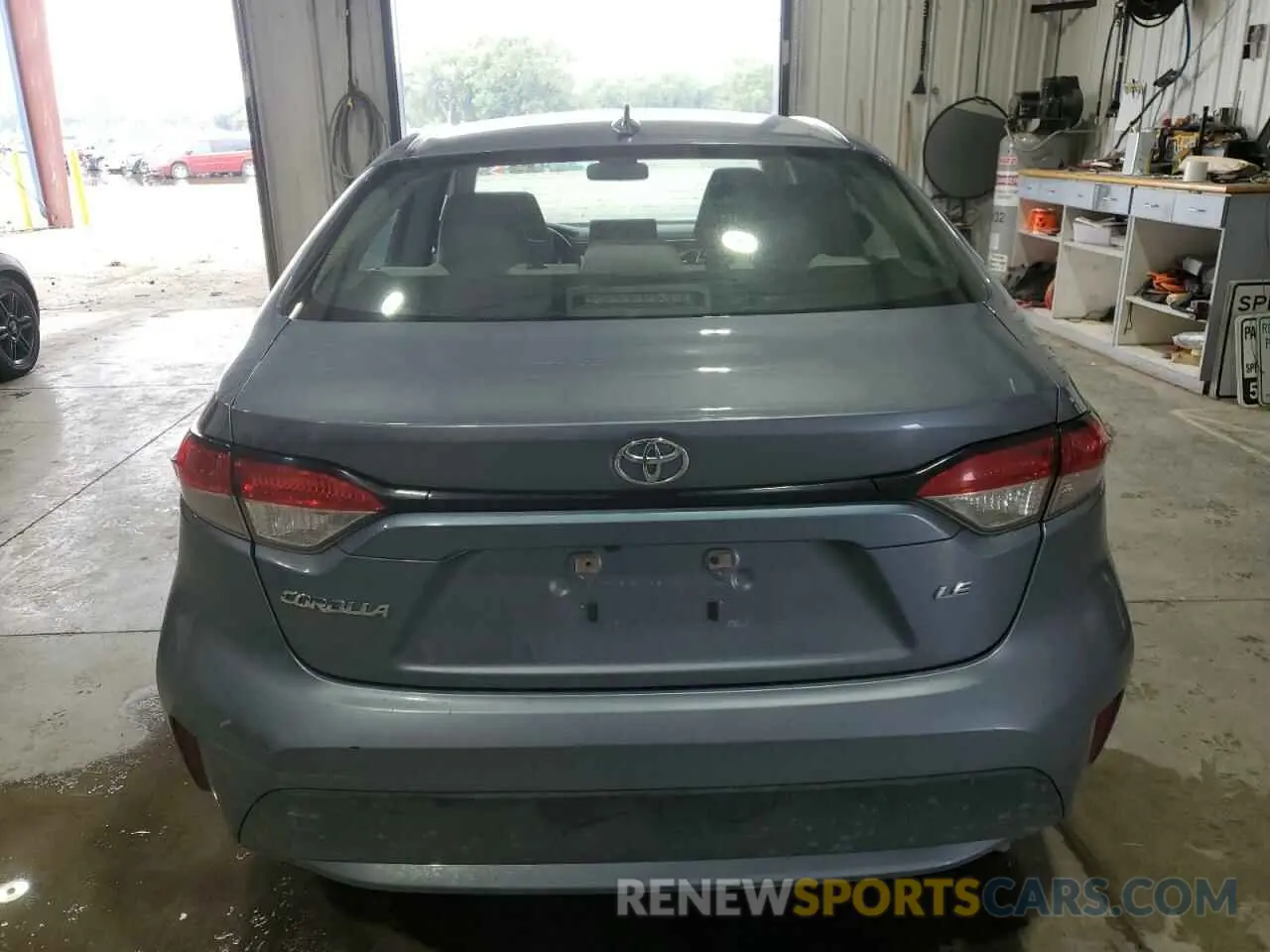 6 Photograph of a damaged car 5YFEPMAE9MP255938 TOYOTA COROLLA 2021