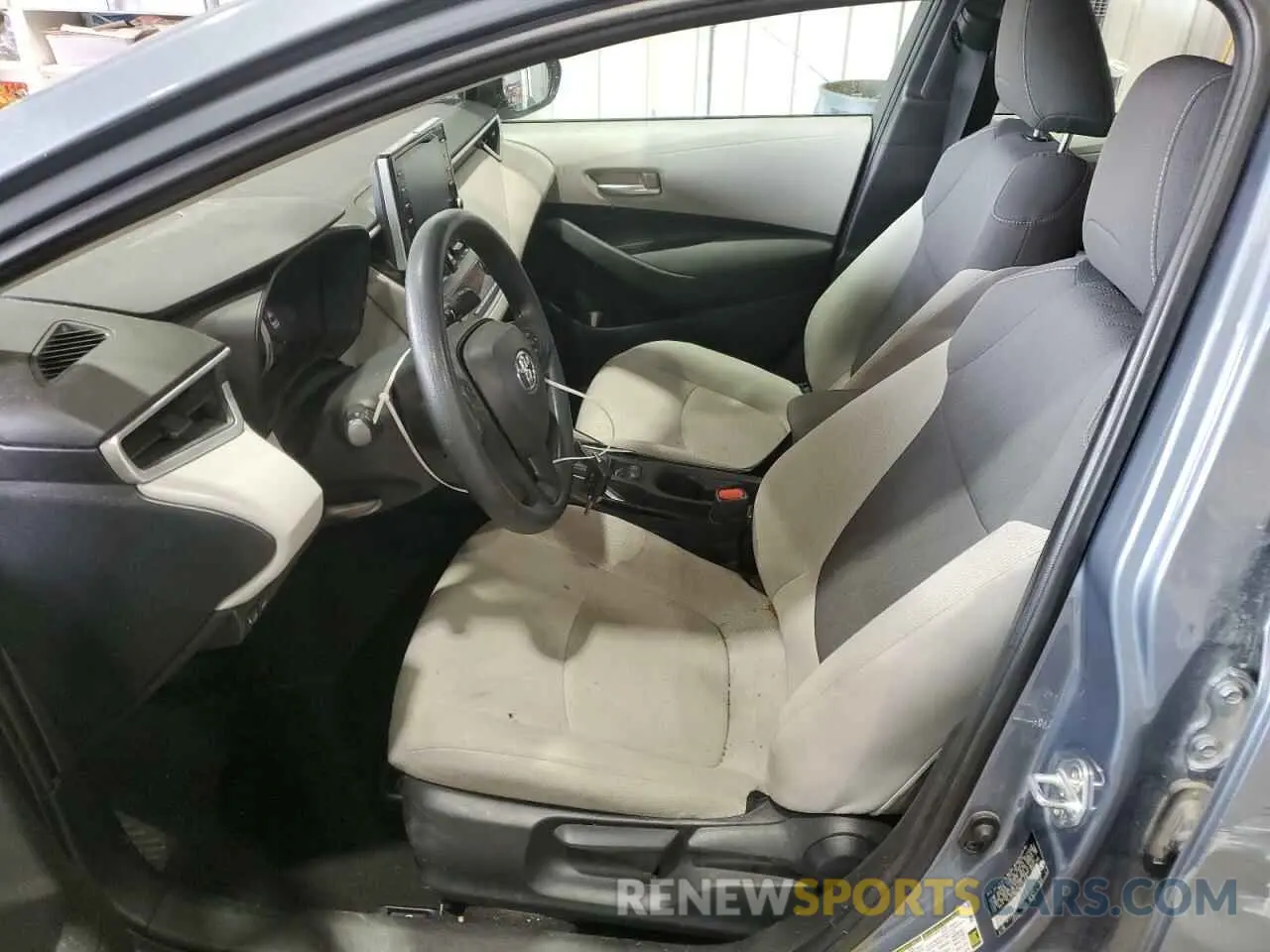 7 Photograph of a damaged car 5YFEPMAE9MP255938 TOYOTA COROLLA 2021