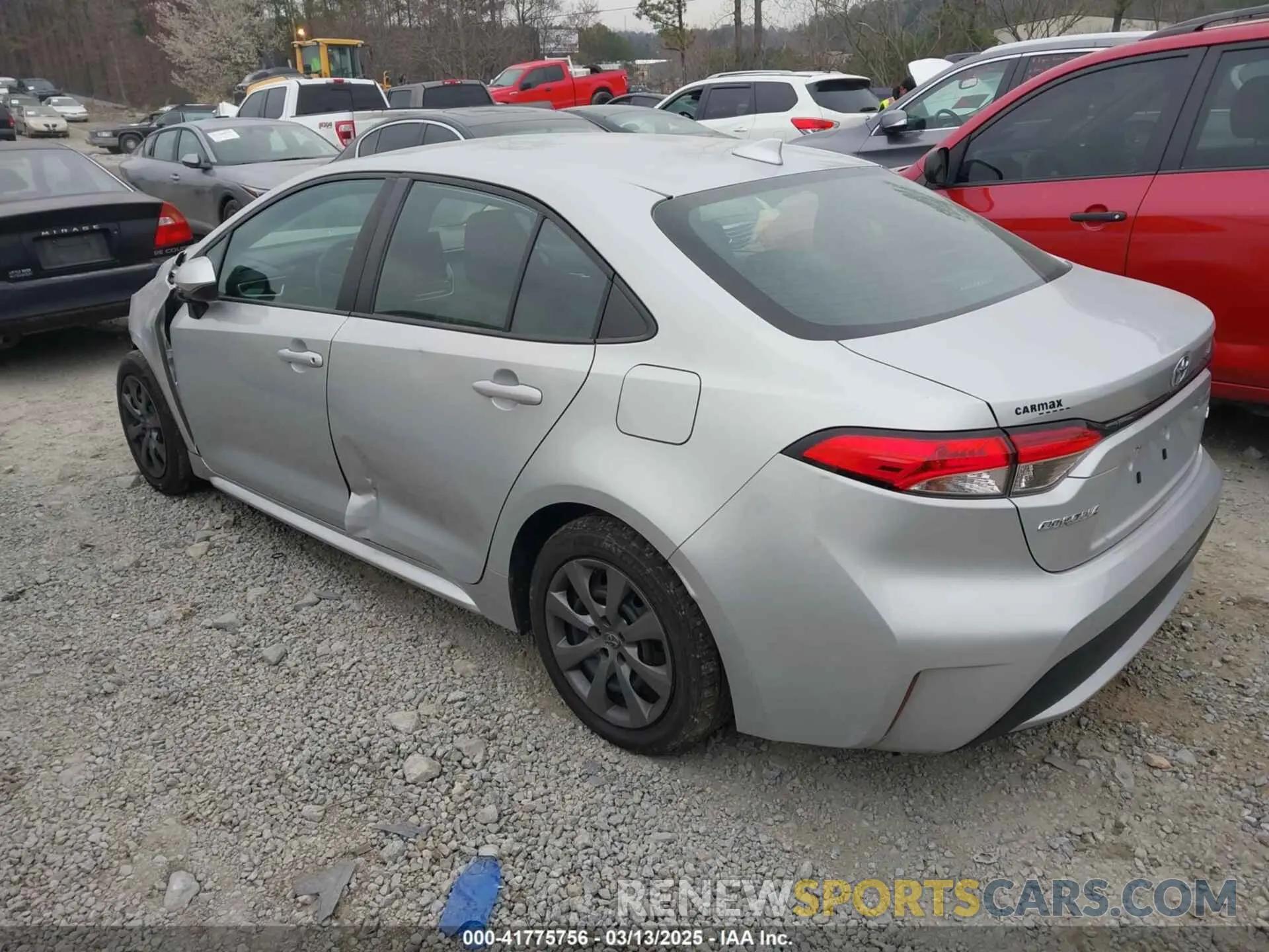 3 Photograph of a damaged car 5YFEPMAE9MP258421 TOYOTA COROLLA 2021