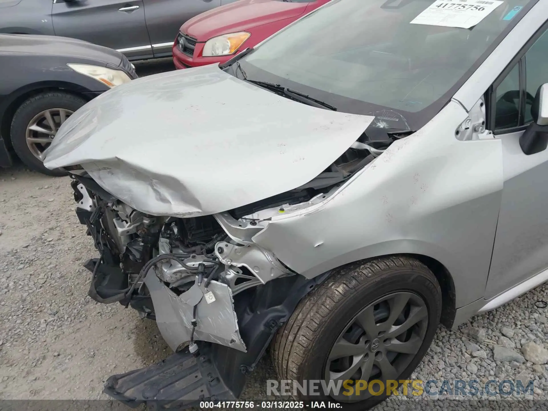 6 Photograph of a damaged car 5YFEPMAE9MP258421 TOYOTA COROLLA 2021