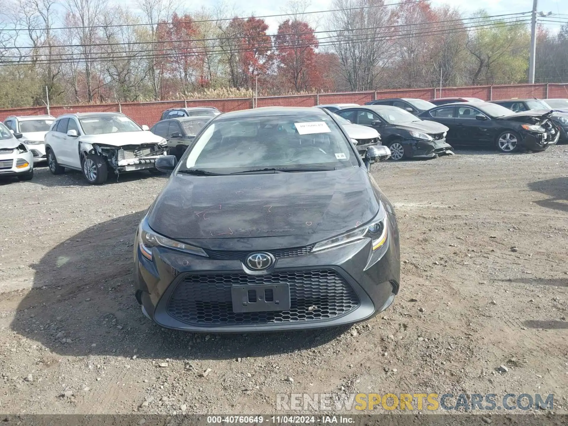 12 Photograph of a damaged car 5YFEPMAE9MP262503 TOYOTA COROLLA 2021