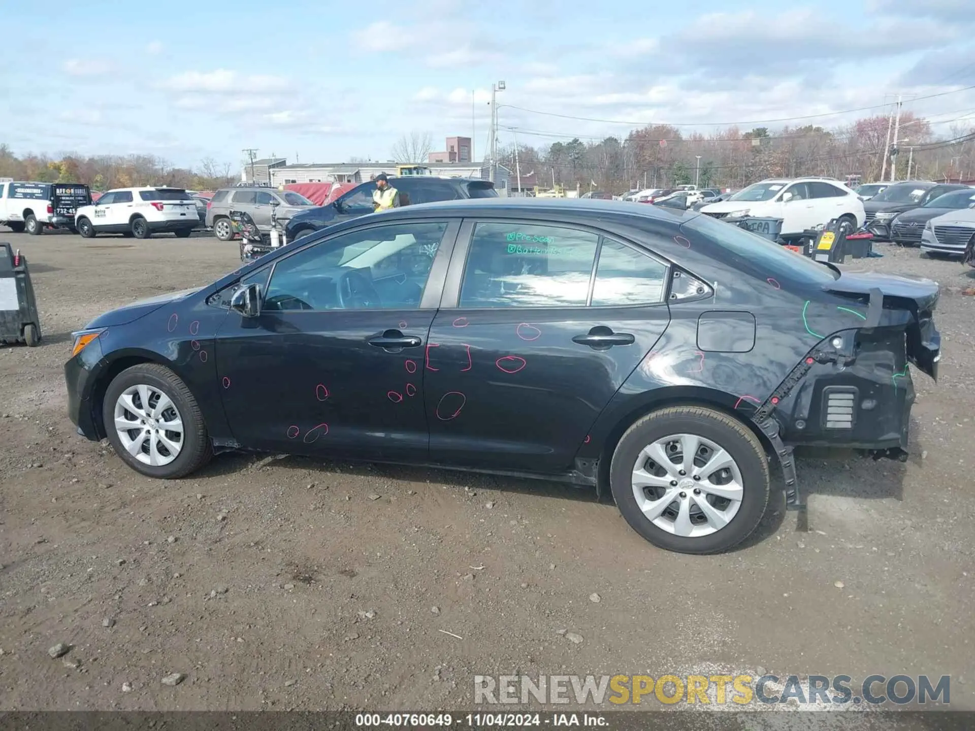 14 Photograph of a damaged car 5YFEPMAE9MP262503 TOYOTA COROLLA 2021