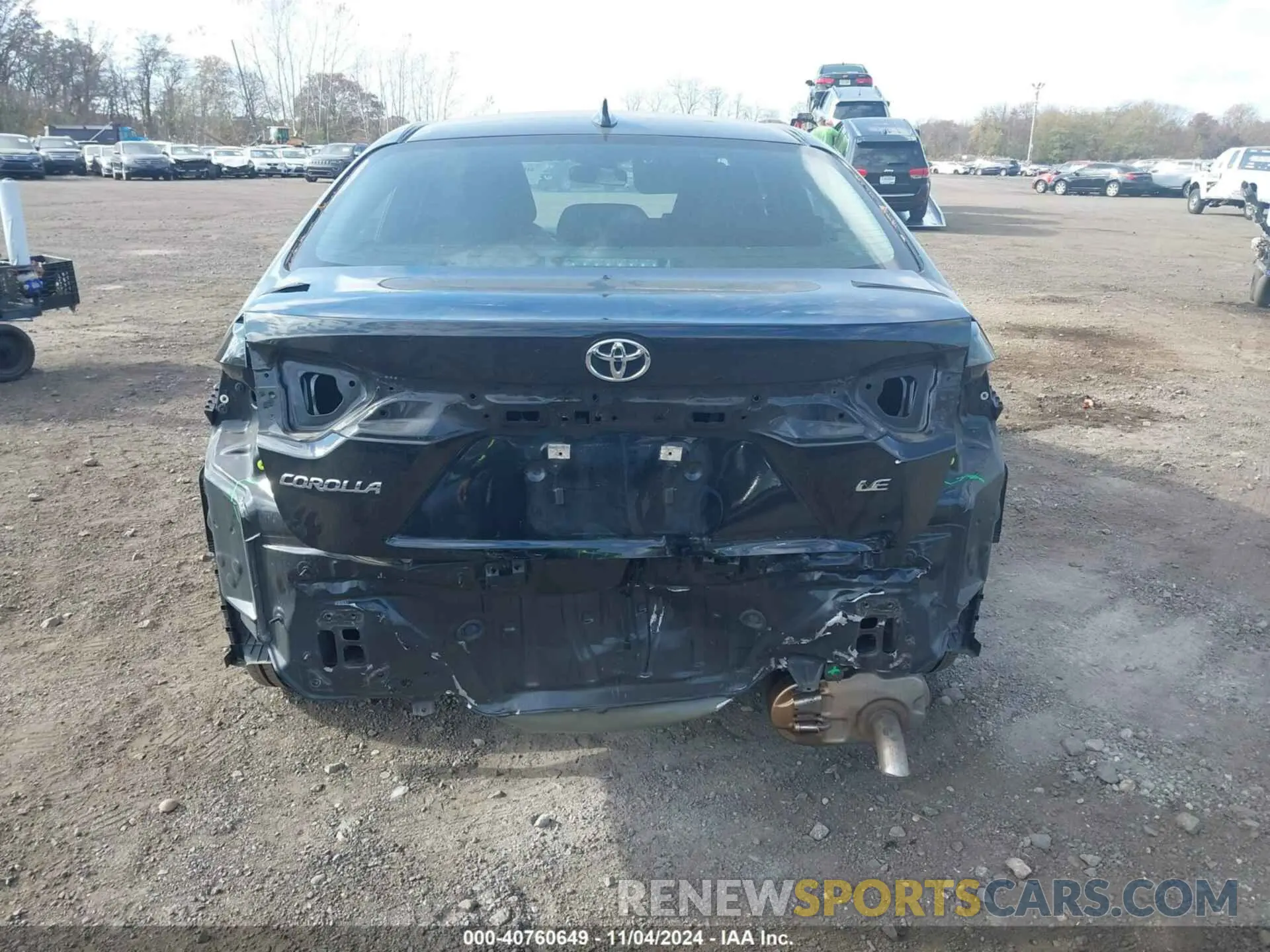 16 Photograph of a damaged car 5YFEPMAE9MP262503 TOYOTA COROLLA 2021