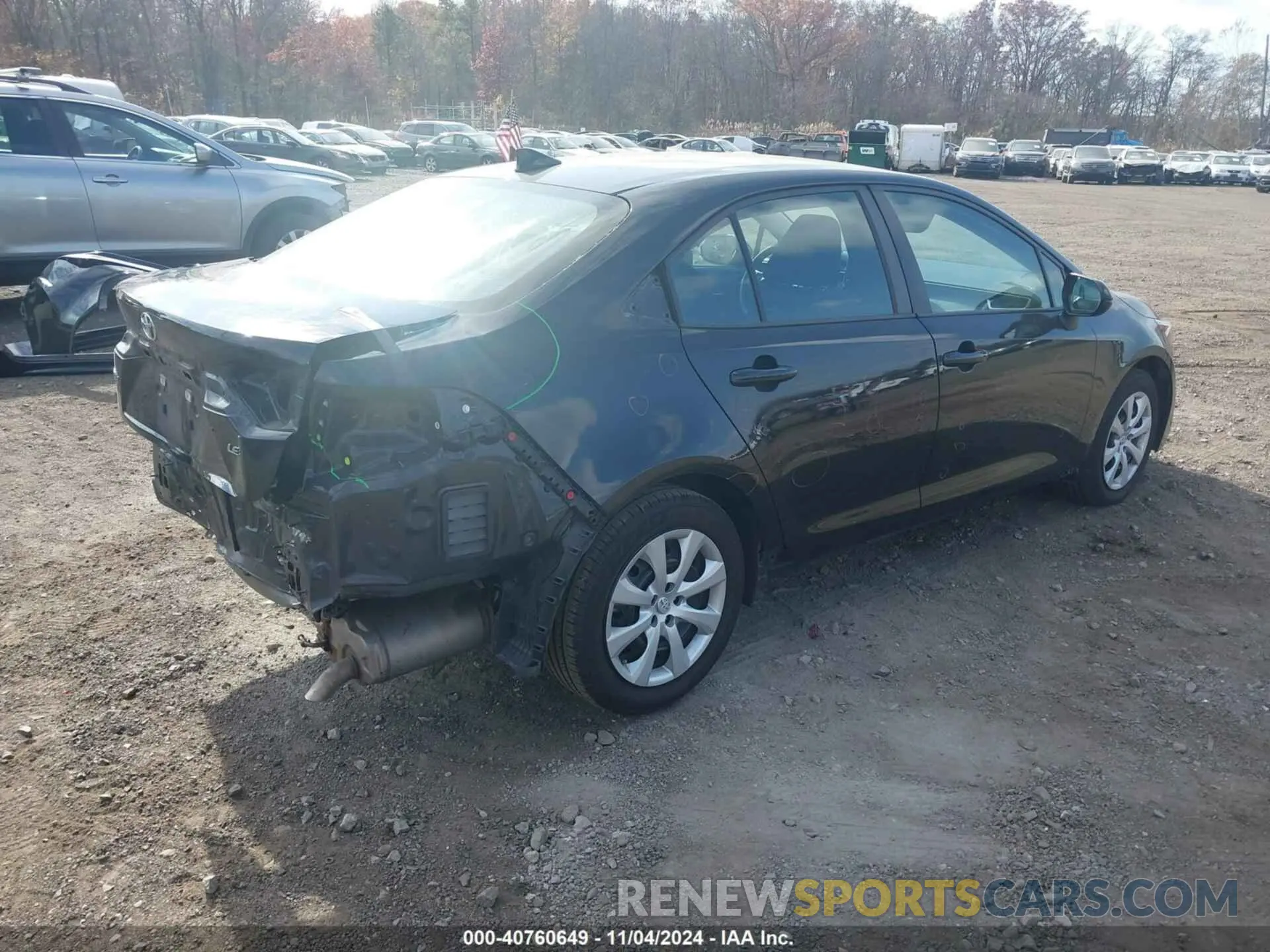 4 Photograph of a damaged car 5YFEPMAE9MP262503 TOYOTA COROLLA 2021