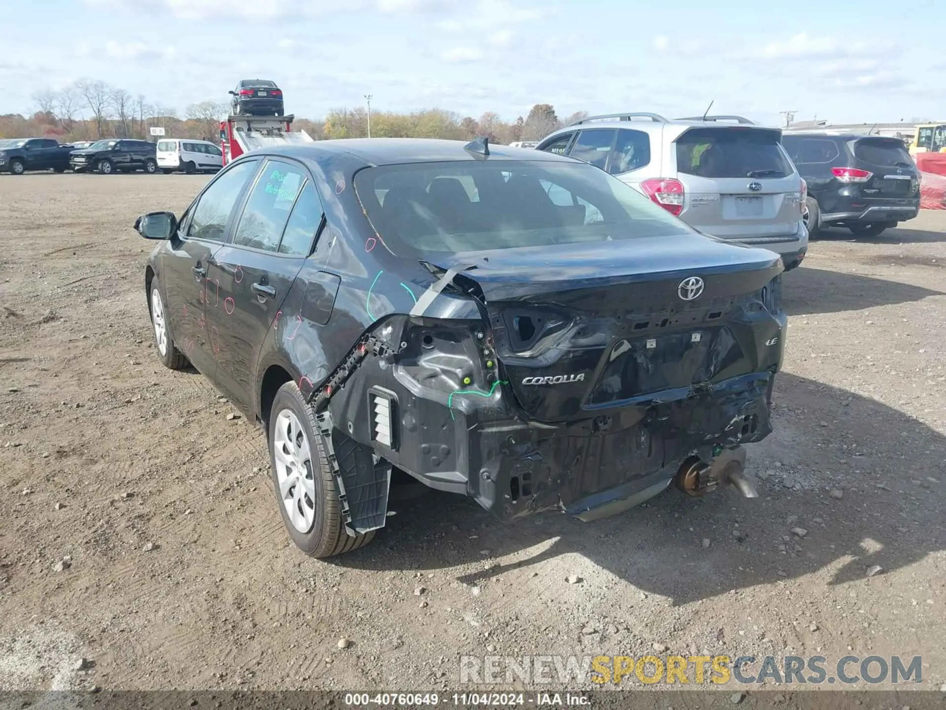 6 Photograph of a damaged car 5YFEPMAE9MP262503 TOYOTA COROLLA 2021