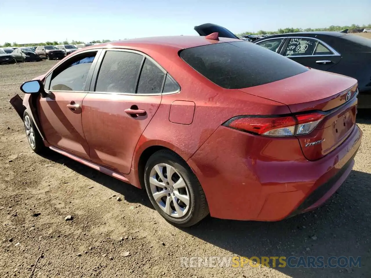 2 Photograph of a damaged car 5YFEPMAE9MP262601 TOYOTA COROLLA 2021