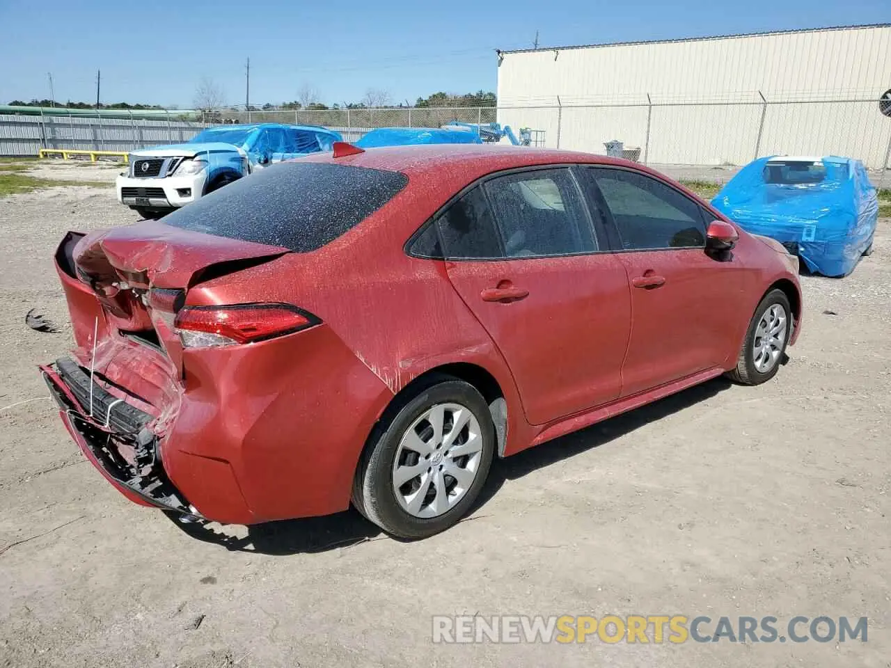3 Photograph of a damaged car 5YFEPMAE9MP268706 TOYOTA COROLLA 2021