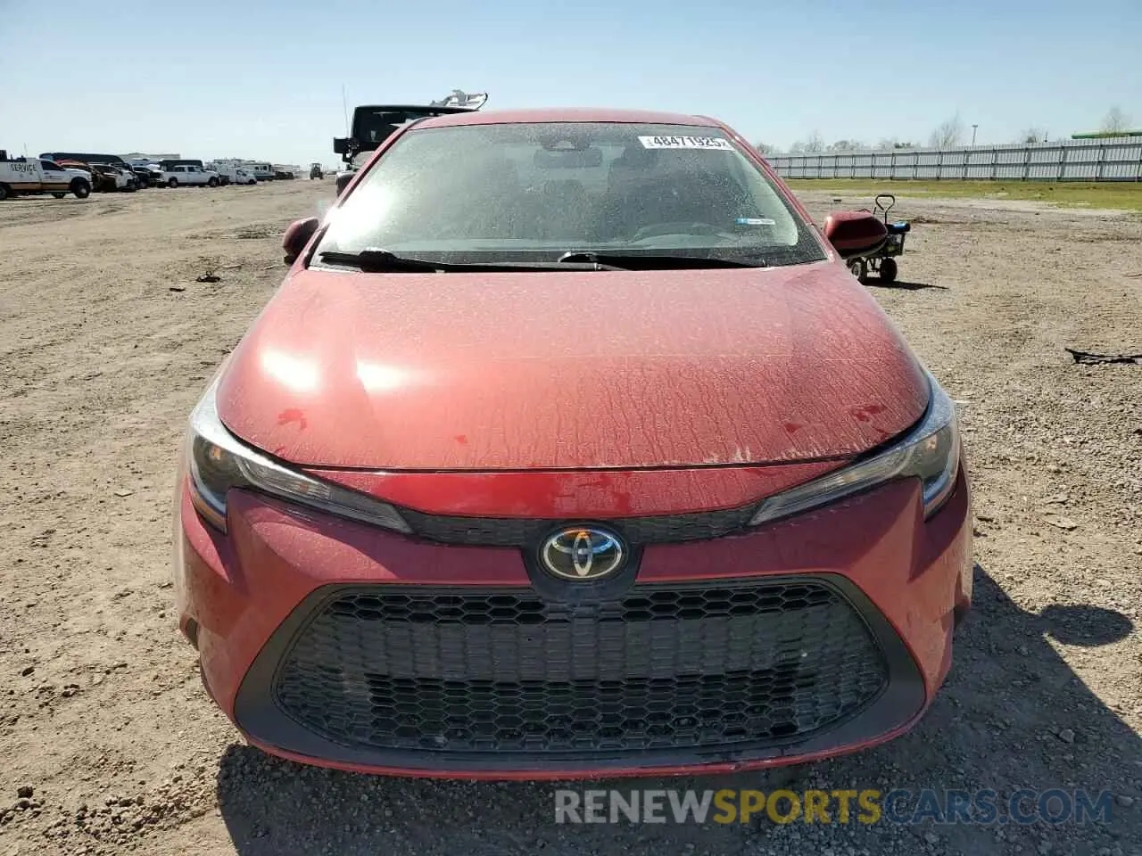 5 Photograph of a damaged car 5YFEPMAE9MP268706 TOYOTA COROLLA 2021