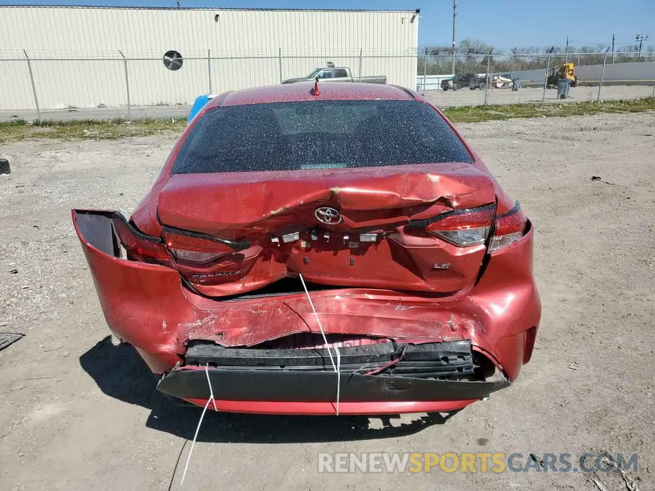 6 Photograph of a damaged car 5YFEPMAE9MP268706 TOYOTA COROLLA 2021