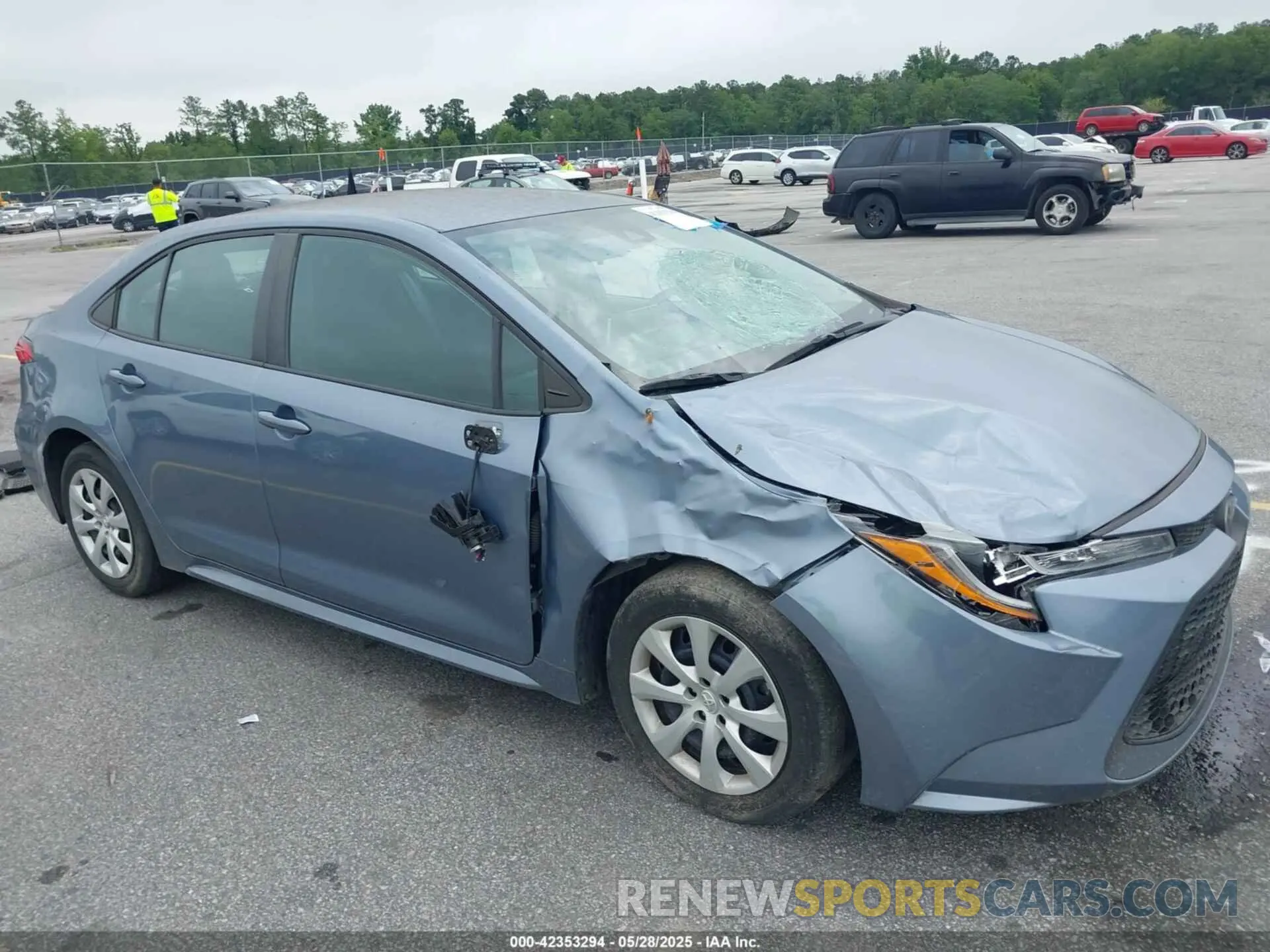 1 Photograph of a damaged car 5YFEPMAEXMP156903 TOYOTA COROLLA 2021