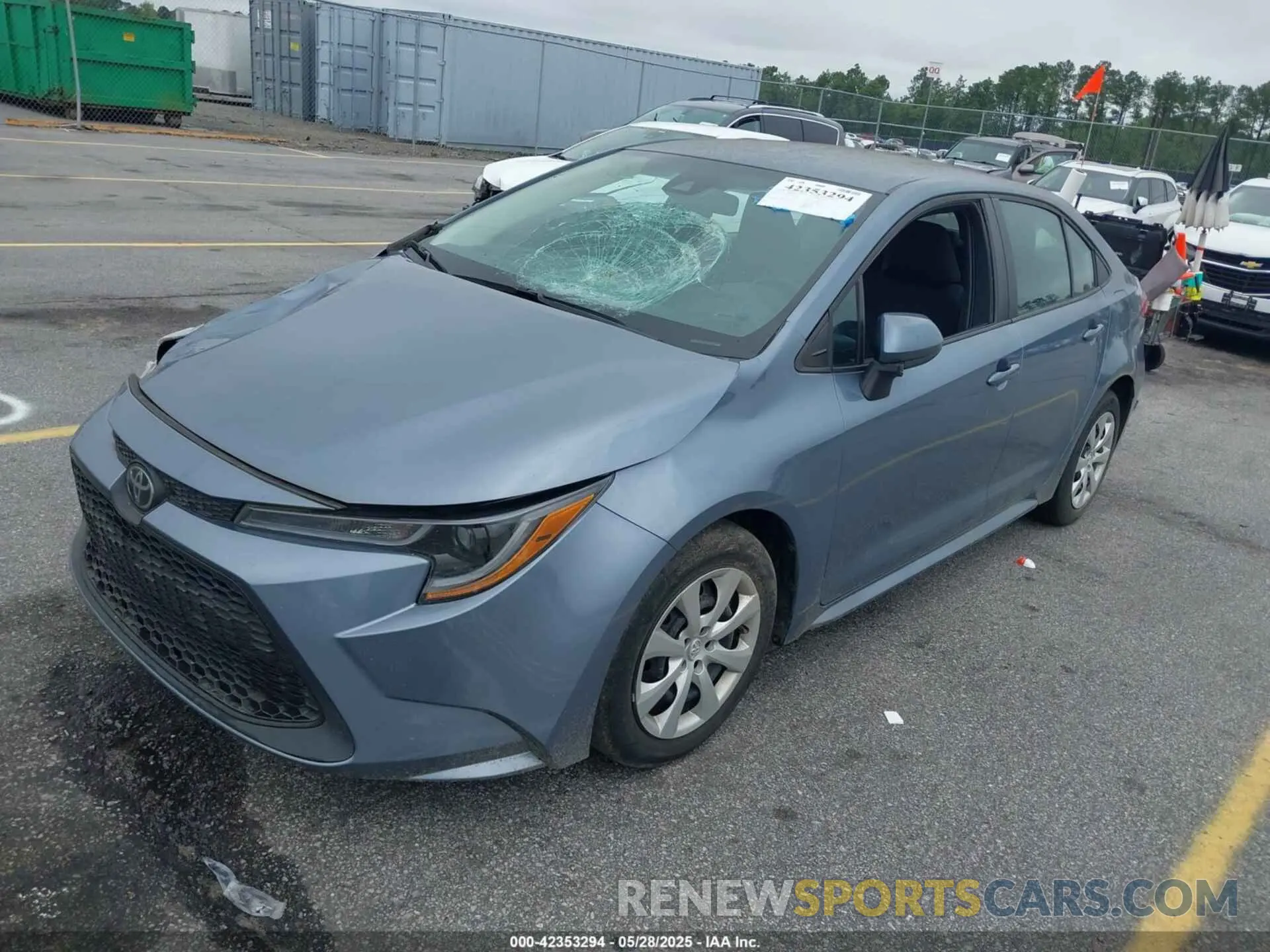 2 Photograph of a damaged car 5YFEPMAEXMP156903 TOYOTA COROLLA 2021