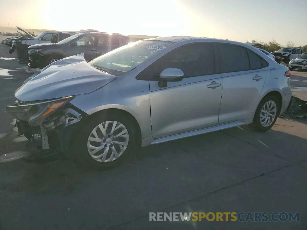 1 Photograph of a damaged car 5YFEPMAEXMP157565 TOYOTA COROLLA 2021