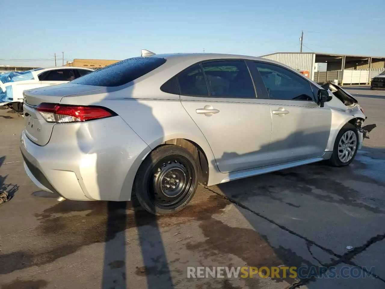 3 Photograph of a damaged car 5YFEPMAEXMP157565 TOYOTA COROLLA 2021