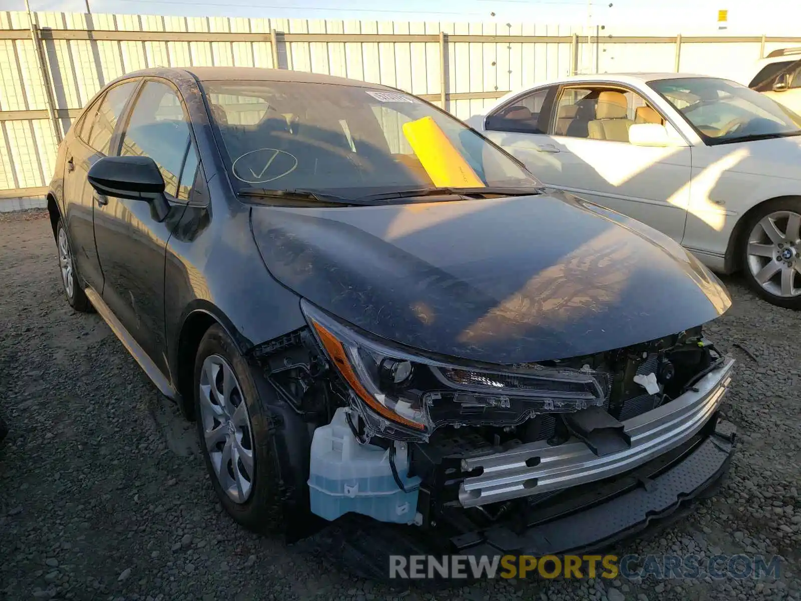 1 Photograph of a damaged car 5YFEPMAEXMP158246 TOYOTA COROLLA 2021