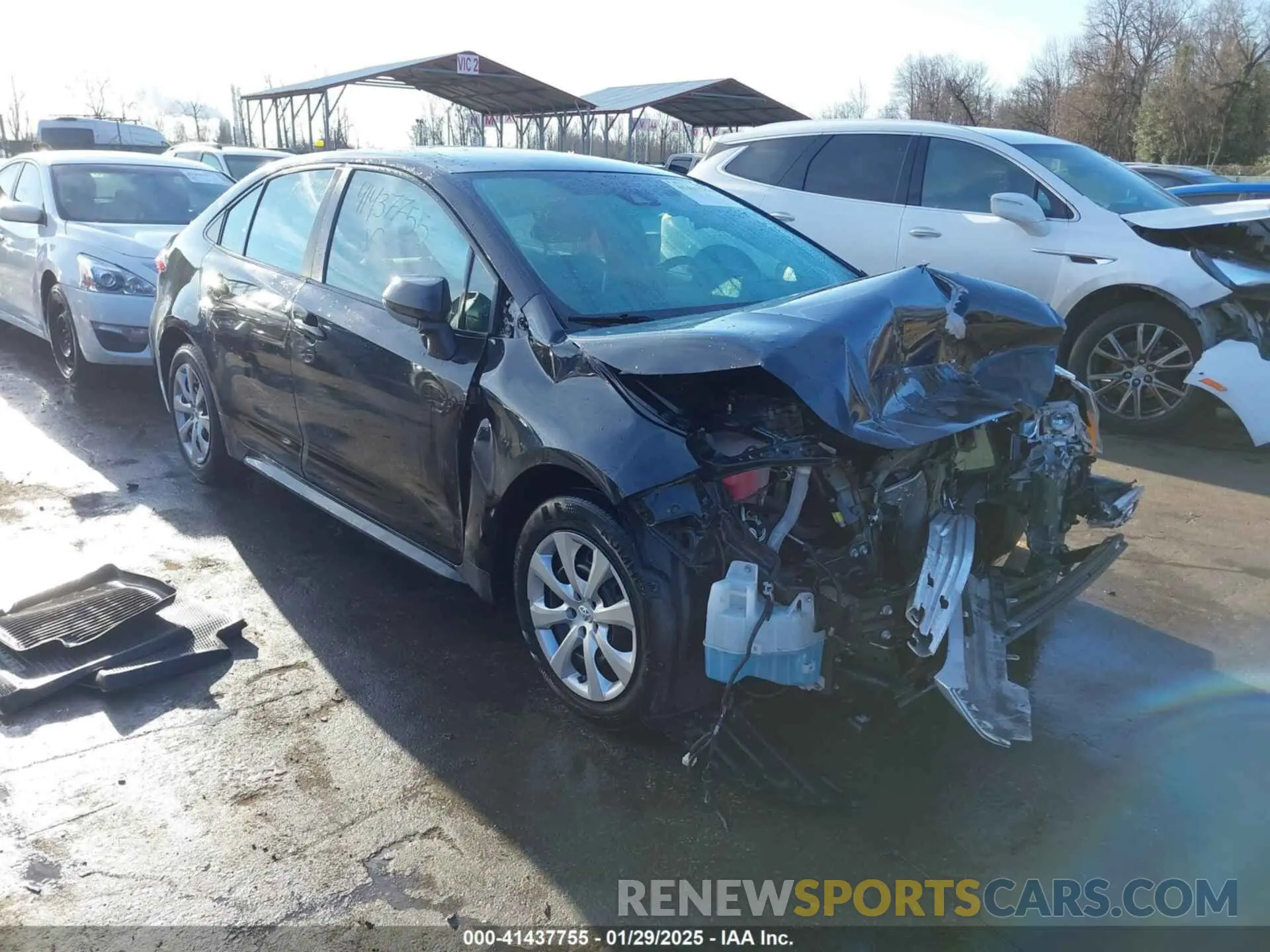 1 Photograph of a damaged car 5YFEPMAEXMP160398 TOYOTA COROLLA 2021