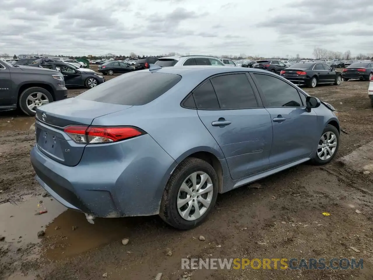 3 Photograph of a damaged car 5YFEPMAEXMP164564 TOYOTA COROLLA 2021