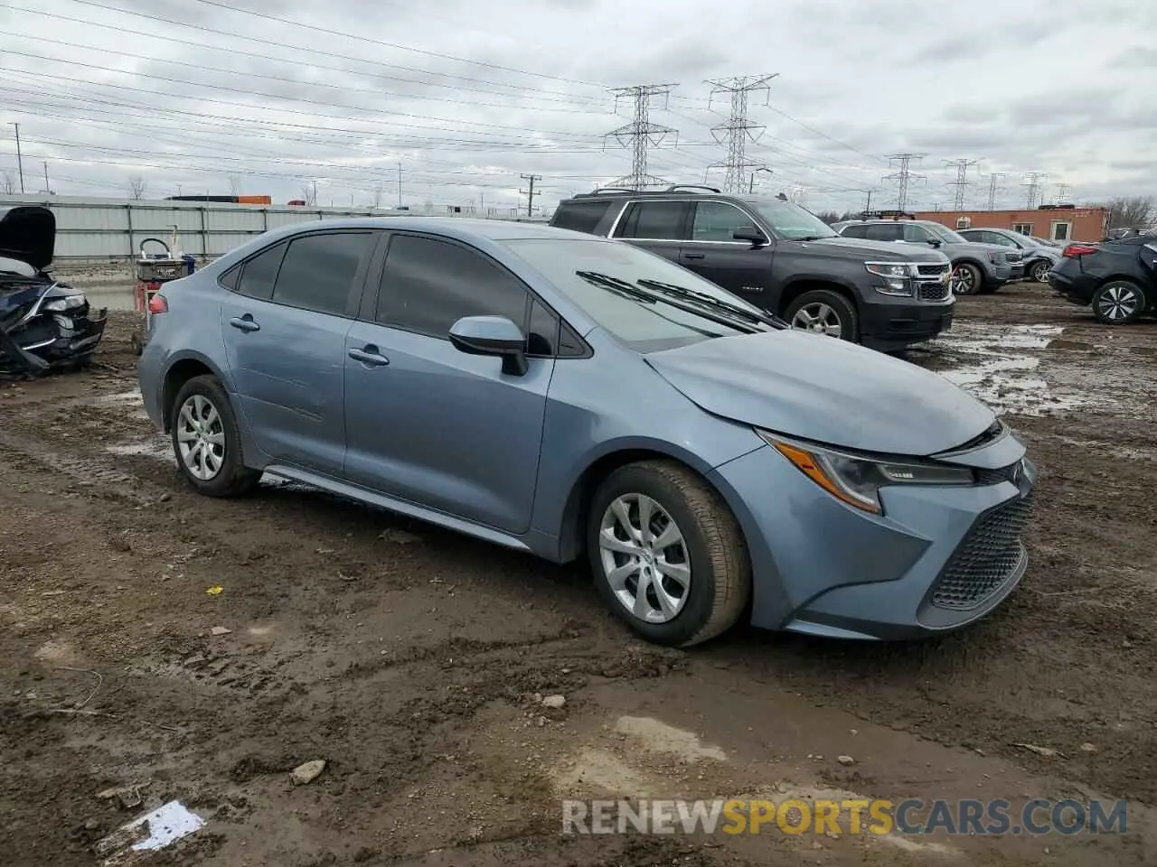 4 Photograph of a damaged car 5YFEPMAEXMP164564 TOYOTA COROLLA 2021