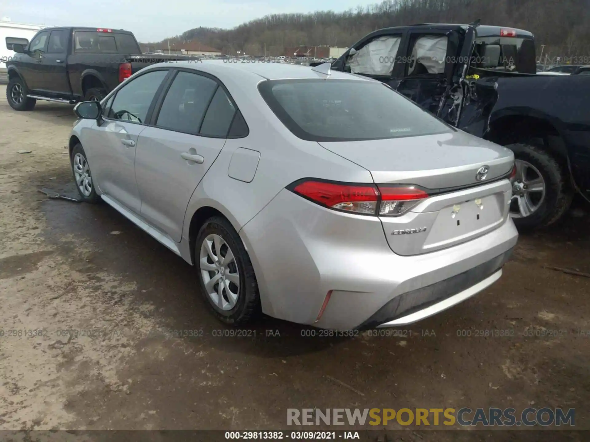 3 Photograph of a damaged car 5YFEPMAEXMP168615 TOYOTA COROLLA 2021