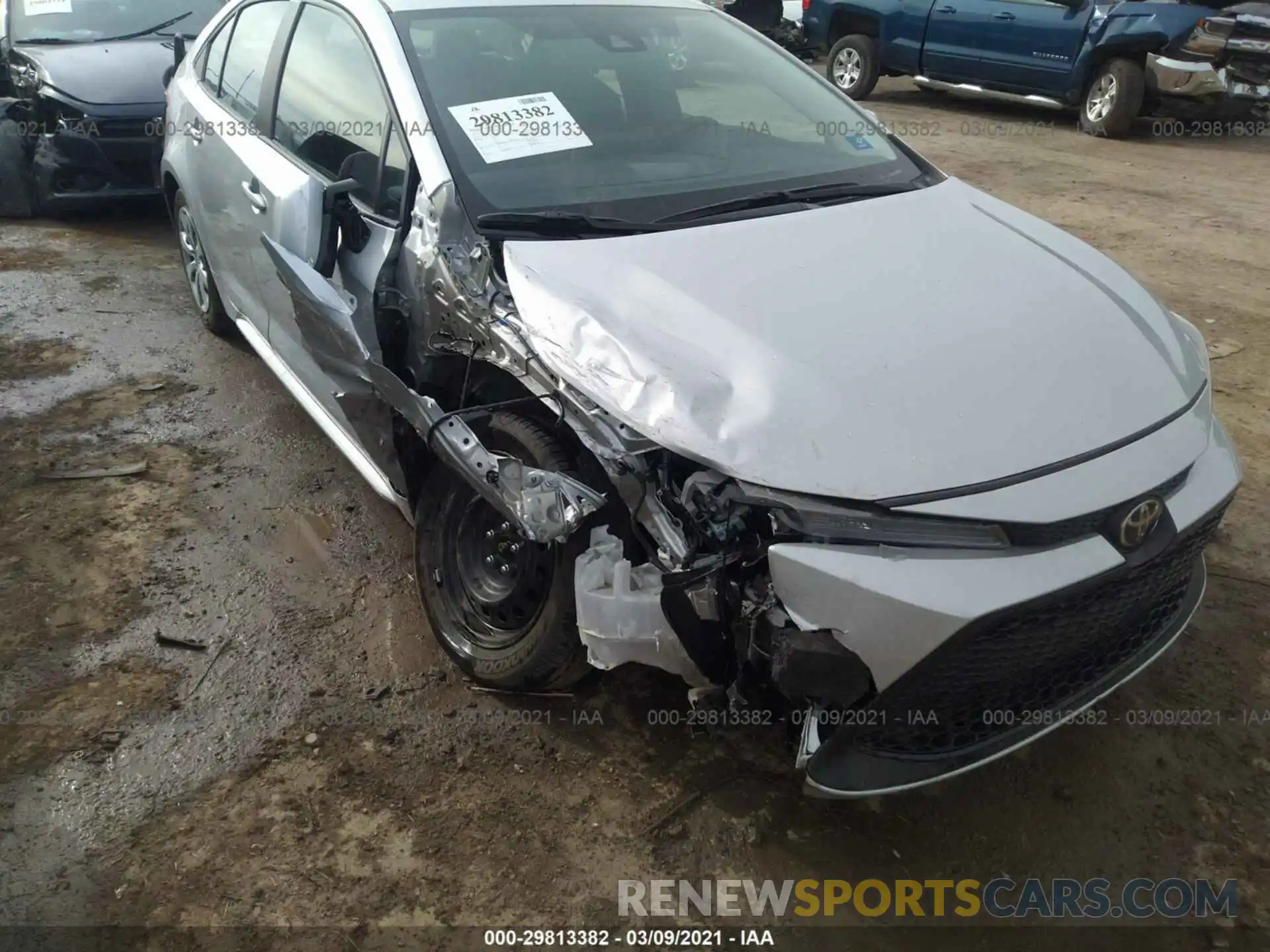 6 Photograph of a damaged car 5YFEPMAEXMP168615 TOYOTA COROLLA 2021