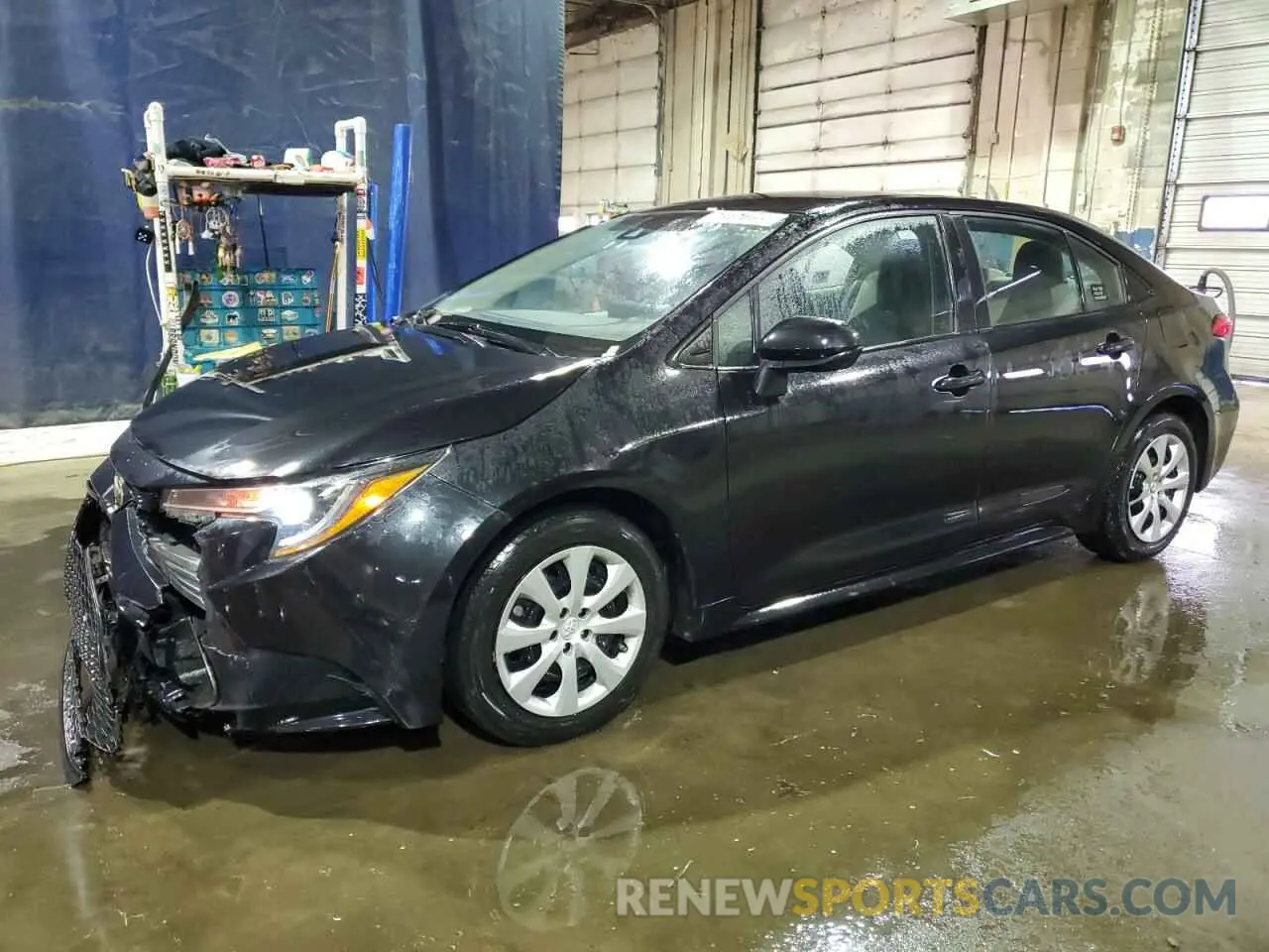 1 Photograph of a damaged car 5YFEPMAEXMP172812 TOYOTA COROLLA 2021