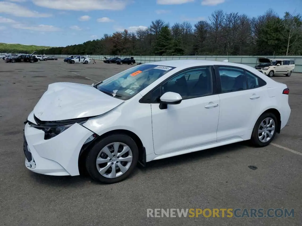 1 Photograph of a damaged car 5YFEPMAEXMP172924 TOYOTA COROLLA 2021