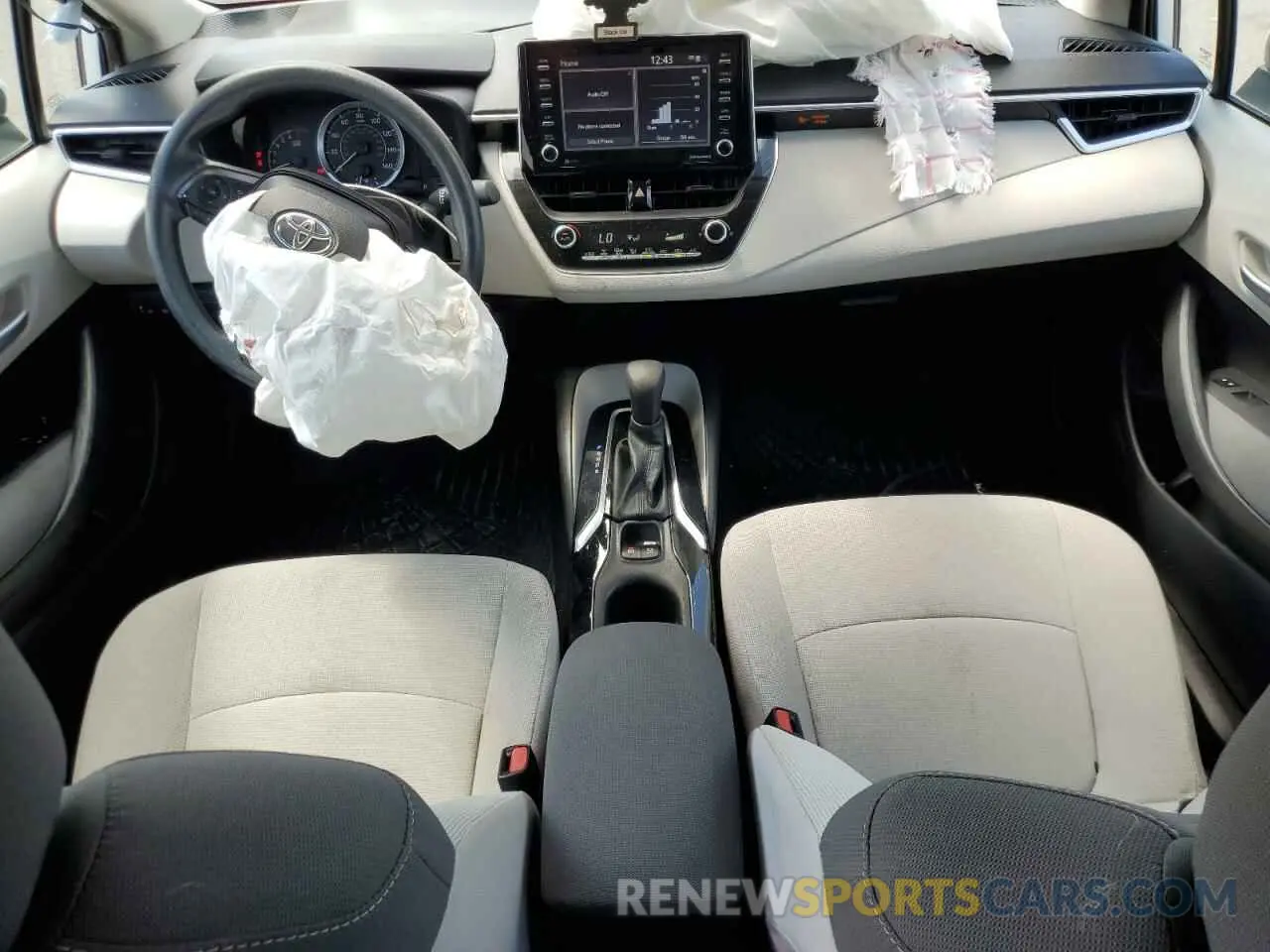 8 Photograph of a damaged car 5YFEPMAEXMP172924 TOYOTA COROLLA 2021