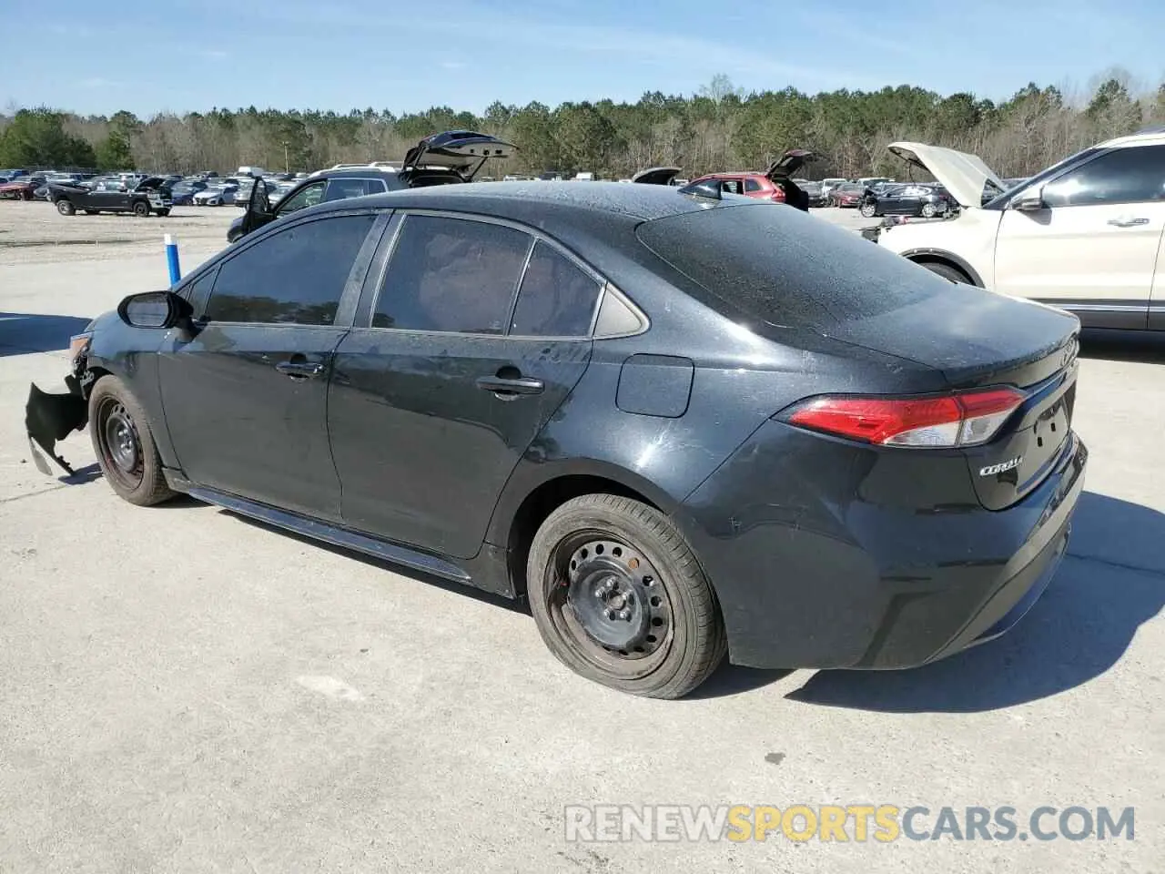 2 Photograph of a damaged car 5YFEPMAEXMP173880 TOYOTA COROLLA 2021