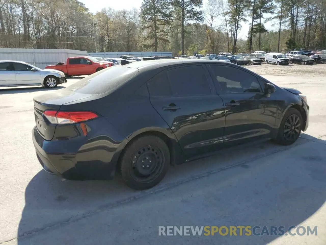 3 Photograph of a damaged car 5YFEPMAEXMP173880 TOYOTA COROLLA 2021