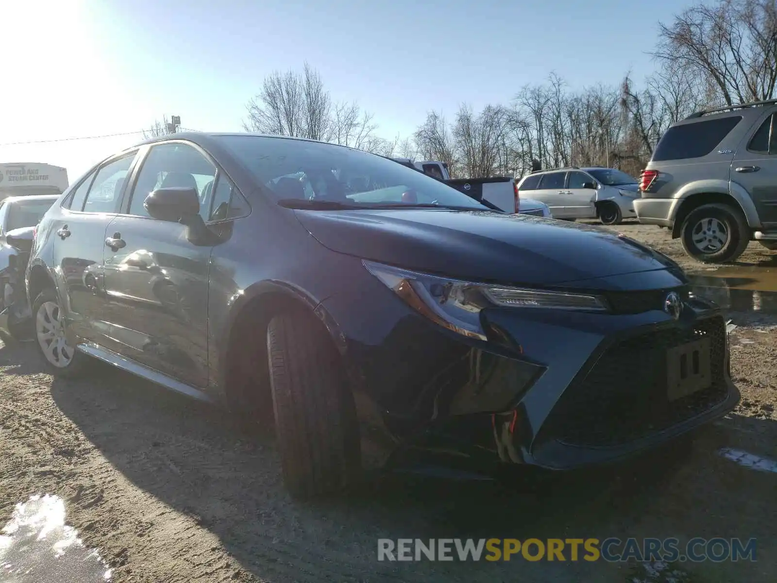 1 Photograph of a damaged car 5YFEPMAEXMP176438 TOYOTA COROLLA 2021