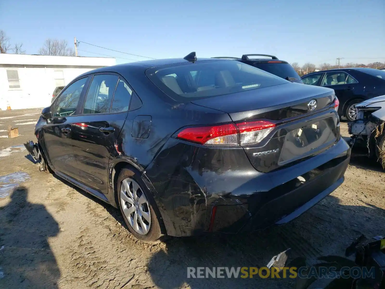 3 Photograph of a damaged car 5YFEPMAEXMP176438 TOYOTA COROLLA 2021