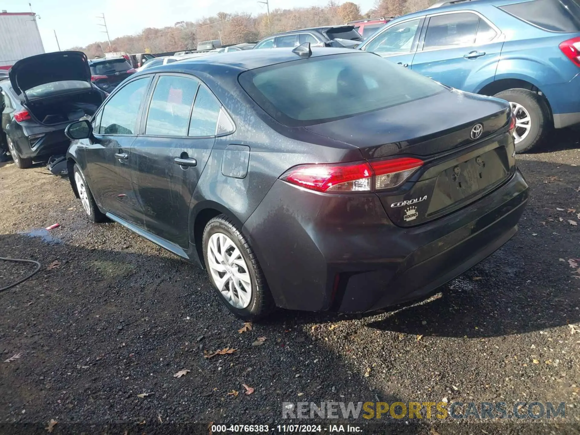 3 Photograph of a damaged car 5YFEPMAEXMP177623 TOYOTA COROLLA 2021