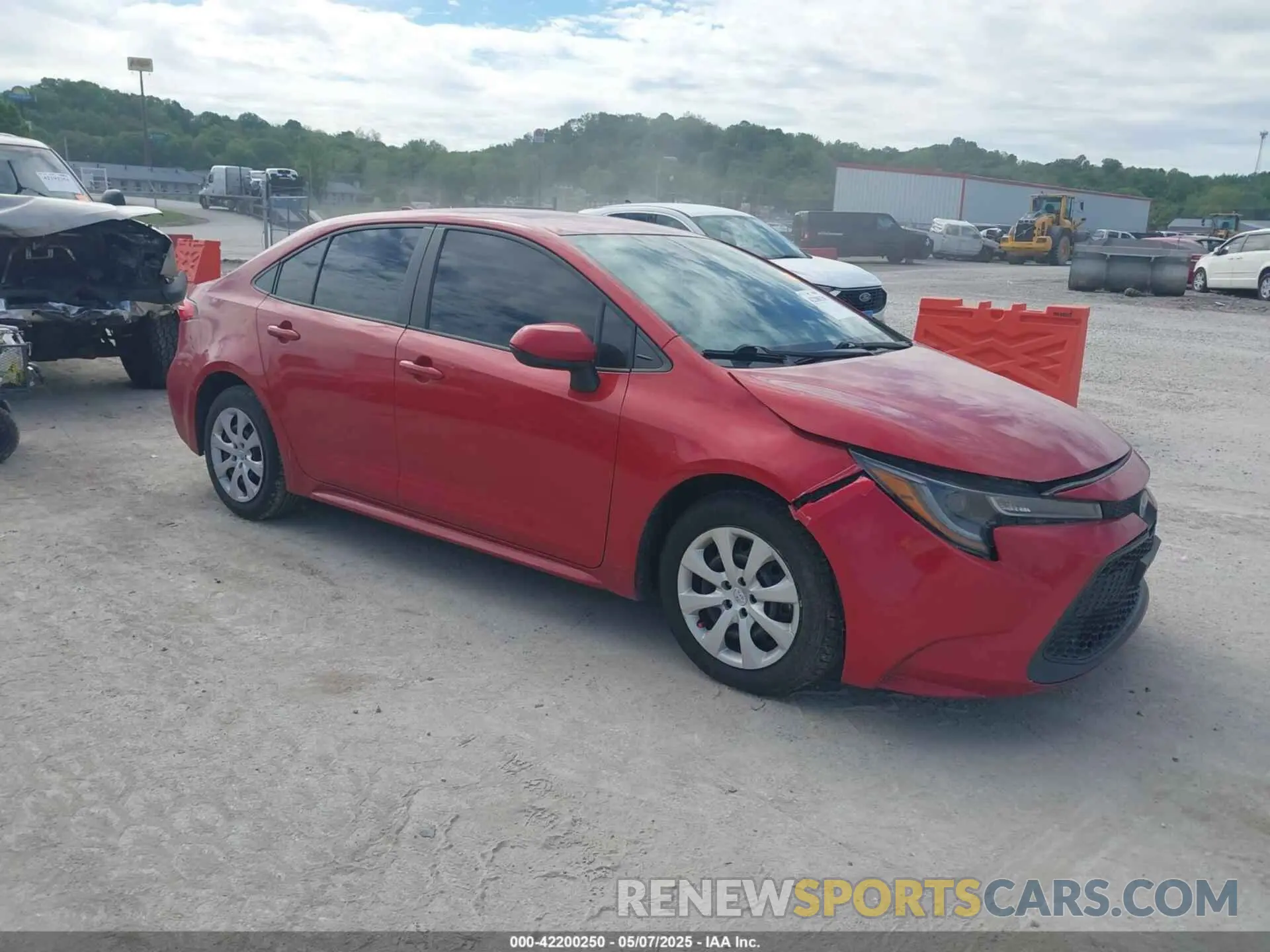 1 Photograph of a damaged car 5YFEPMAEXMP180425 TOYOTA COROLLA 2021